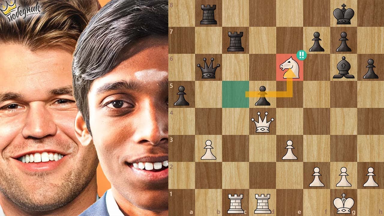 Ako postoji način, ON ĆE GA I PRONAĆI | Carlsen - Praggnanandhaa