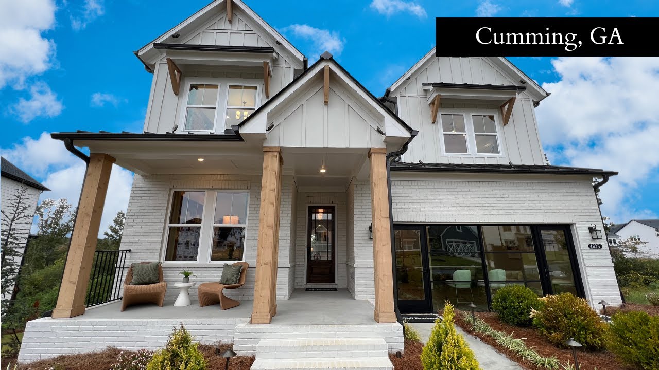 MUST SEE-  STUNNING MODEL HOME BY TOLL BROTHERS  IN CUMMING, GEORGIA- 5 Bedrooms - 3 Bathrooms