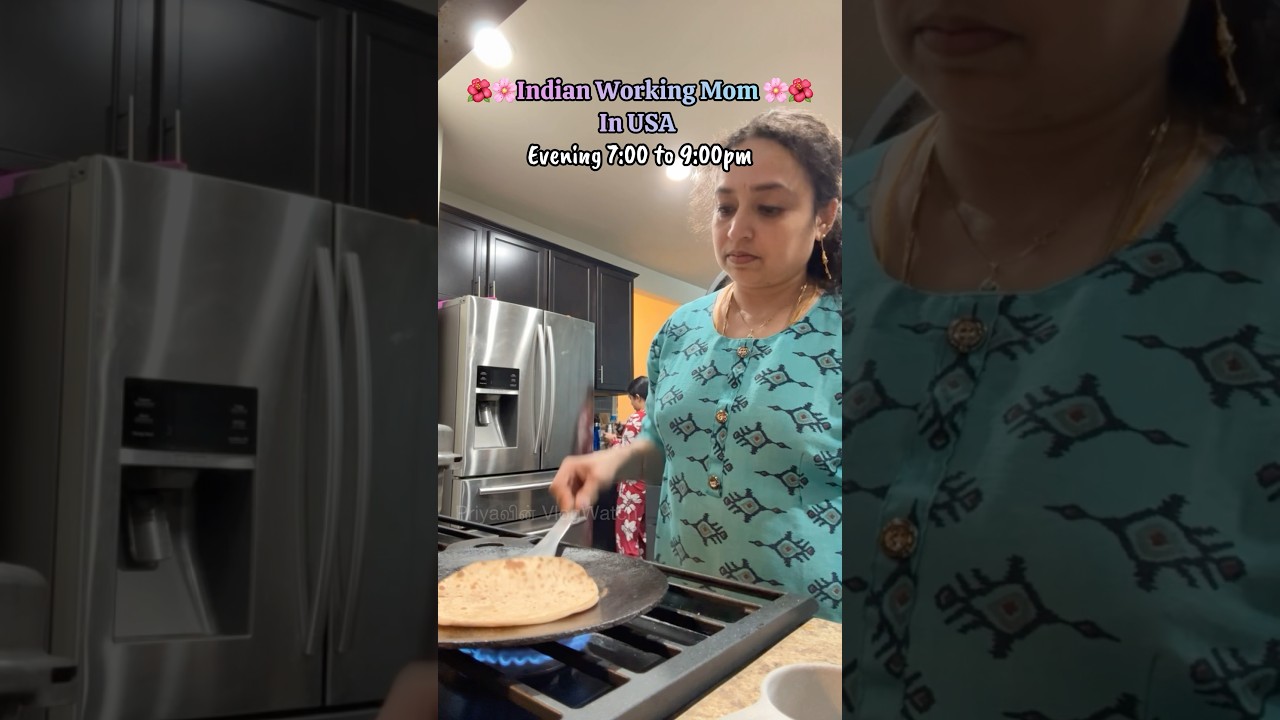 Mini Vlog🌇Indian Working mom routine⁉️ USA Tamil VLOG #ytshorts #shortsfeed #shorts #food #song