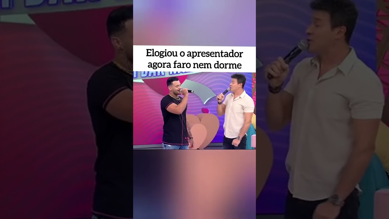 #horadofaro #rodrigofaro #vaidarnamoro #brasil #dan&ccedil;agatinho #fly #kwai #tiktok #viral #amazing