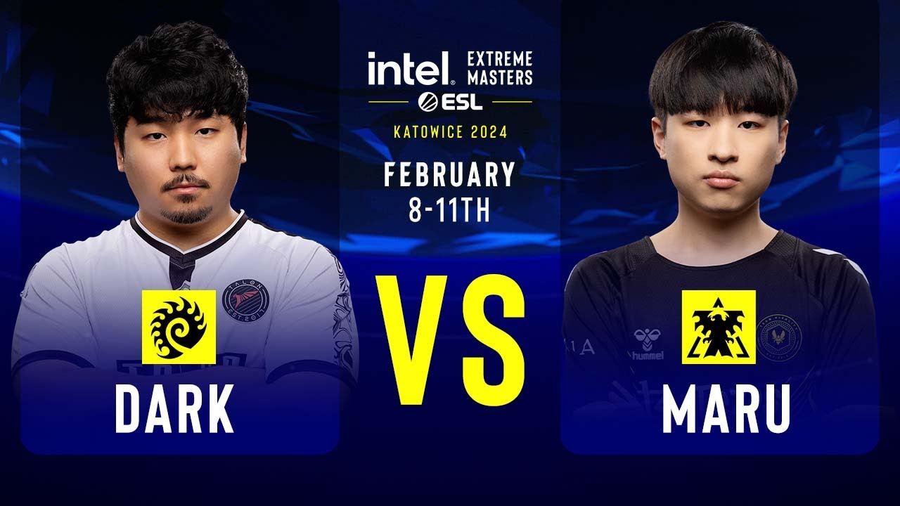 Dark vs. Maru - IEM SC2 Katowice 2024 - Group Stage
