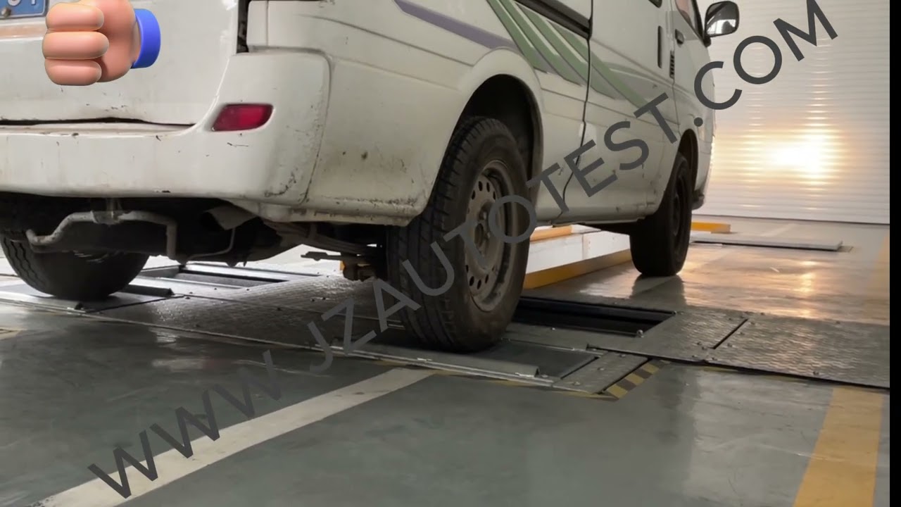 Brake suspension and sideslip tester