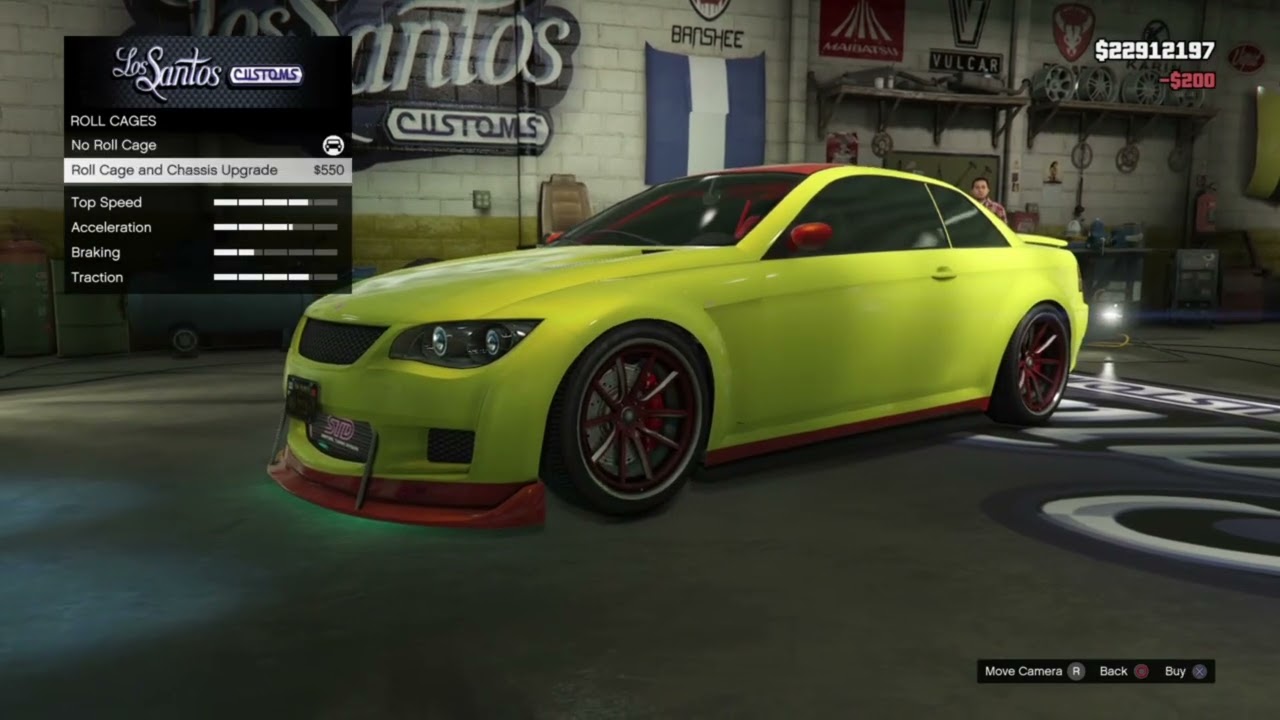 Loc pentru mașini premium PE GTA V