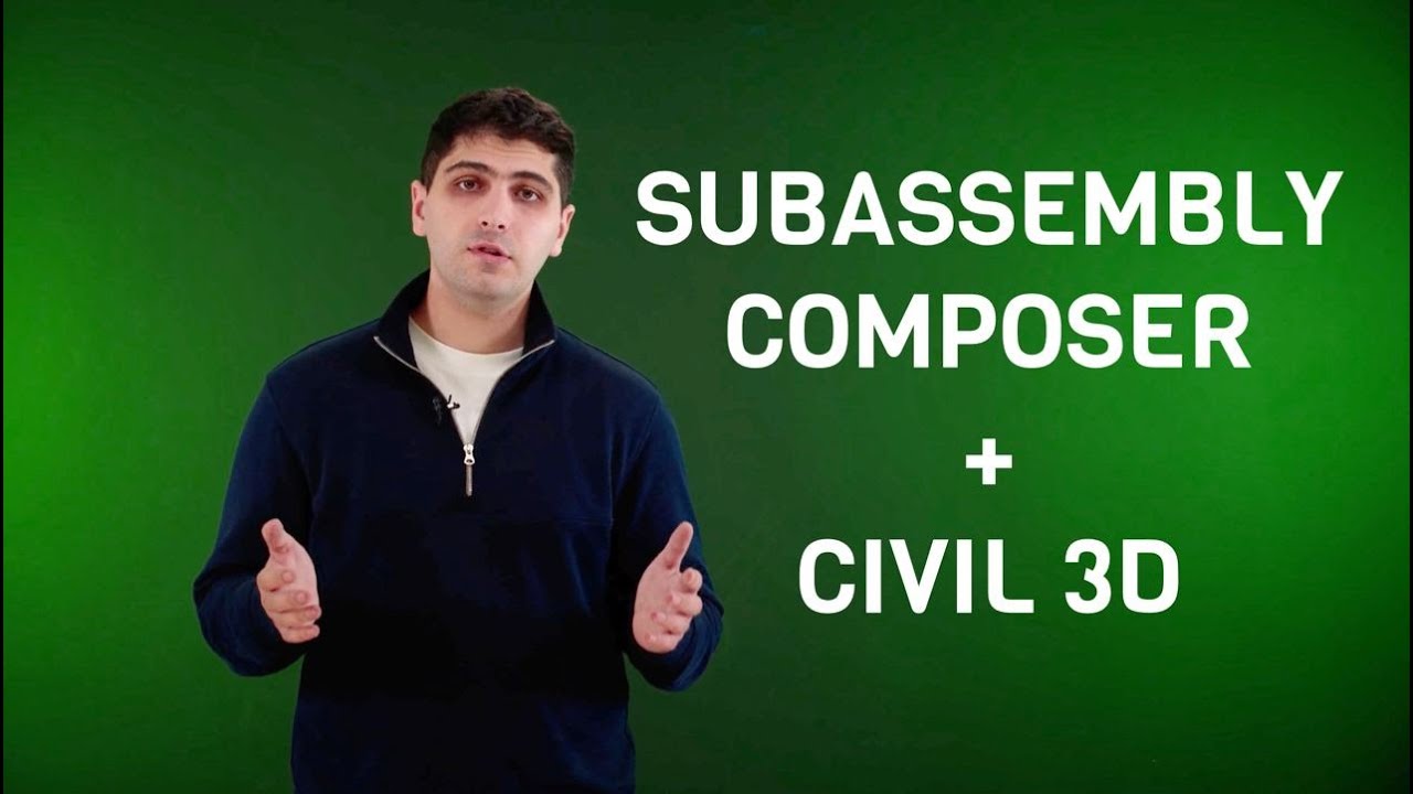 Subassembly Composer + Civil 3D: построение коридоров