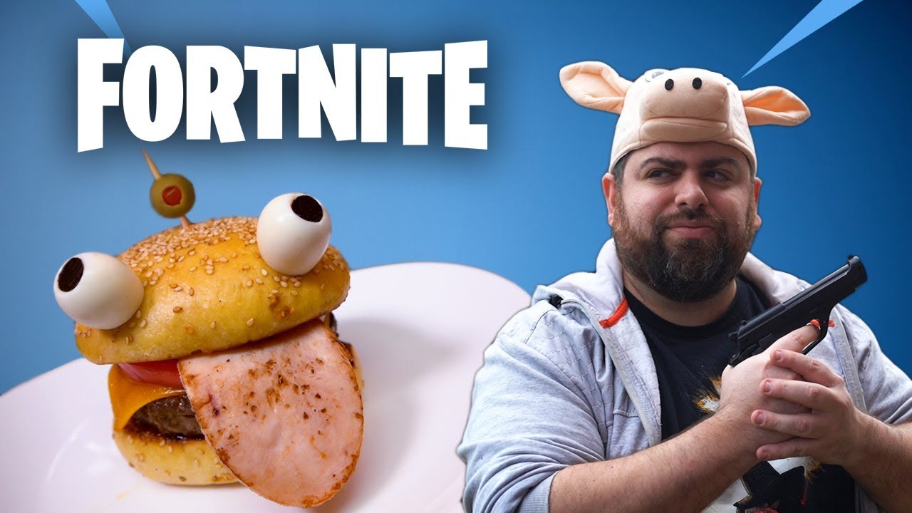 ℗ Fortnite burger en la vida real | Superpilopi