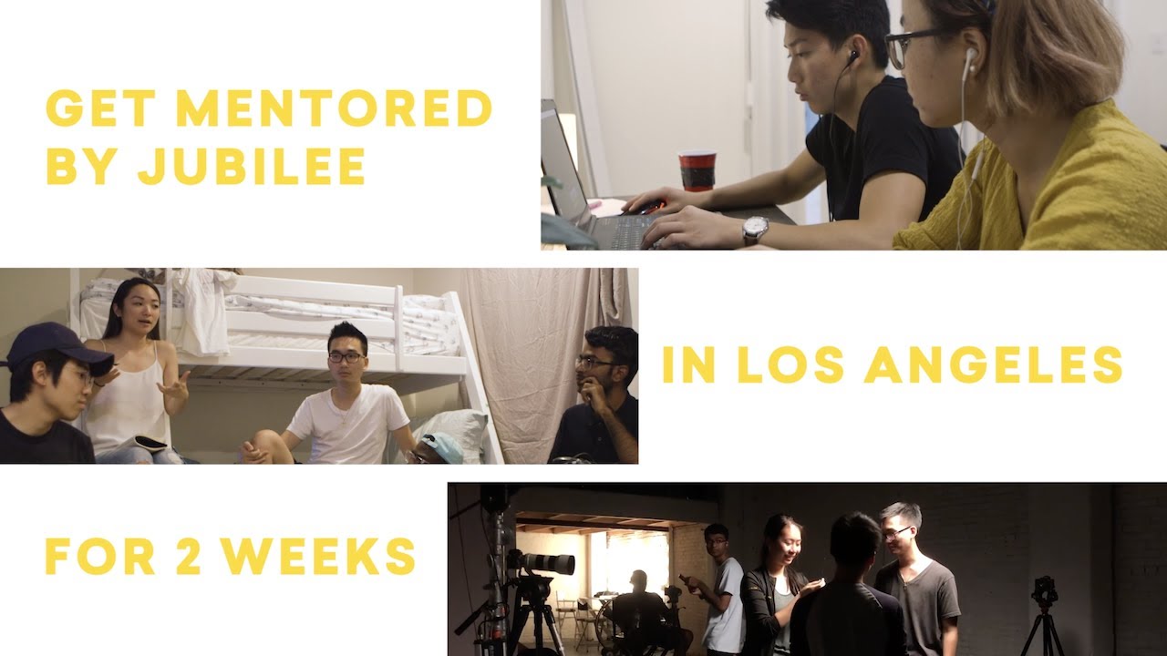 Make a Film With Jubilee | Jubilee Fellowship 2019