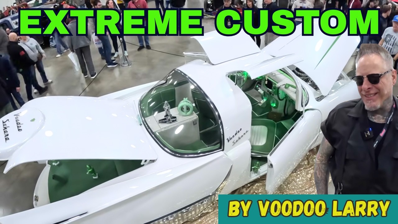 EXTREME CUSTOM CAR BY VOODOO LARRY DETROIT AUTORAMA 2026