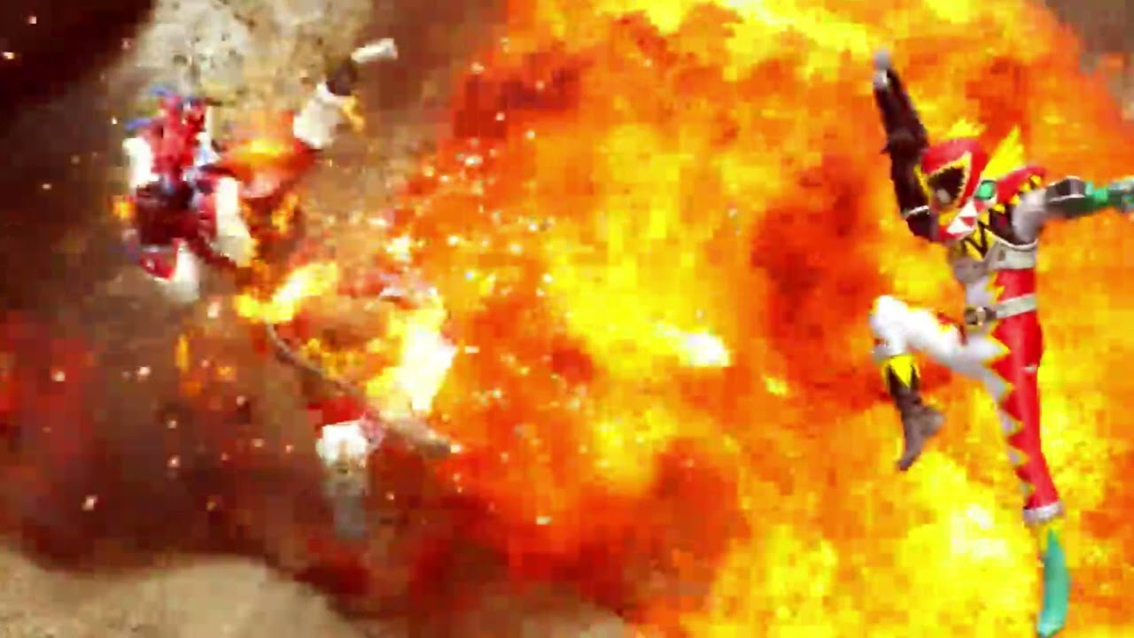 Kyoryu Red Carnival - Western finisher standby