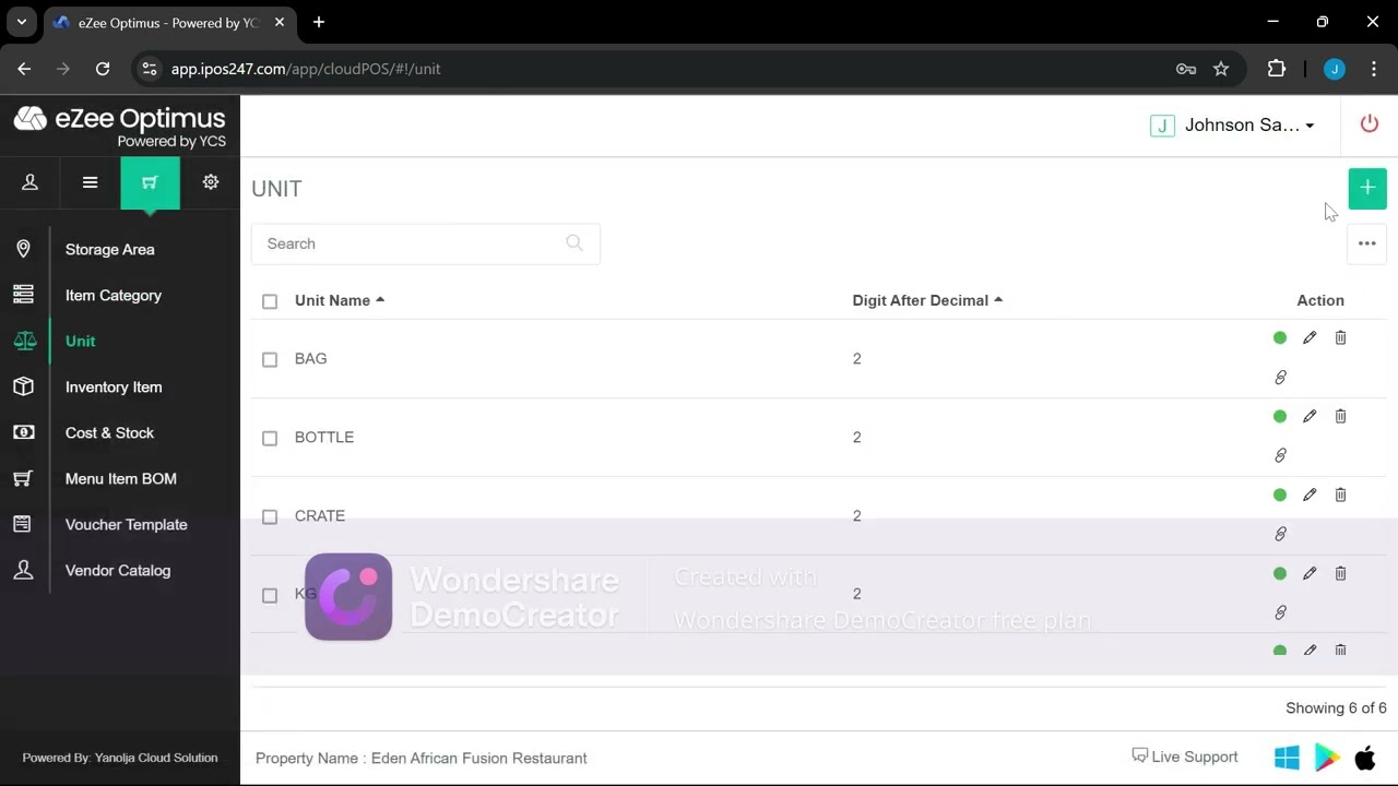 Ezee Optimus Inventory Part 1