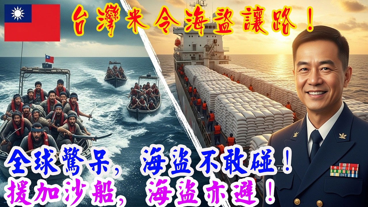 全世界震惊！海盗在得知这艘台湾船正运送大米援助加沙后，立刻仓皇撤退。感人至深的海外真实故事，有声读物。
