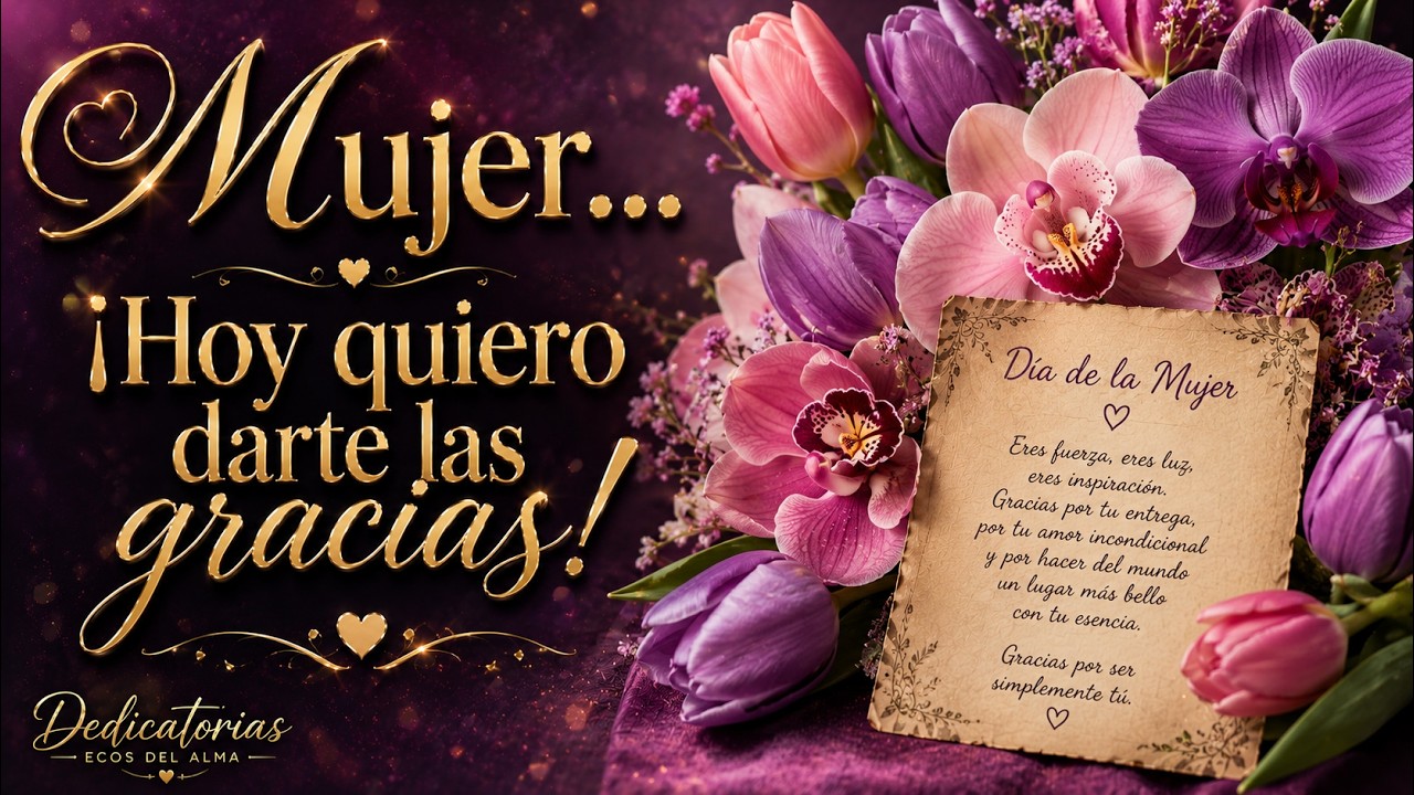 🌸 Mujeres: raíz y vuelo | Carta poética que conmueve