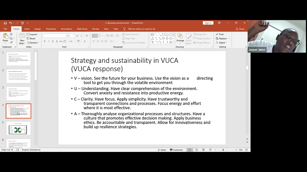 Advanced Management principles Lecture 2