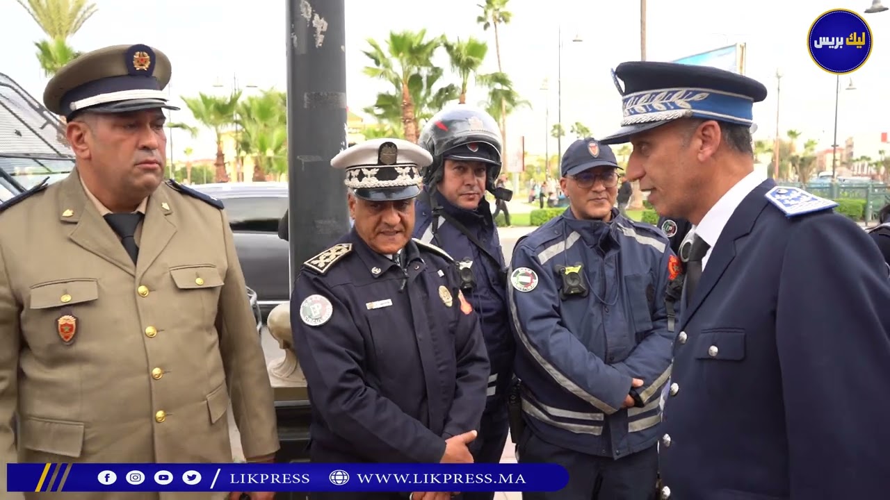 برشيد ... المنطقة الإقليمية للامن ببرشيد تستنفر كل عناصرها لتأمين اختفالات رأس السنة الميلادية
