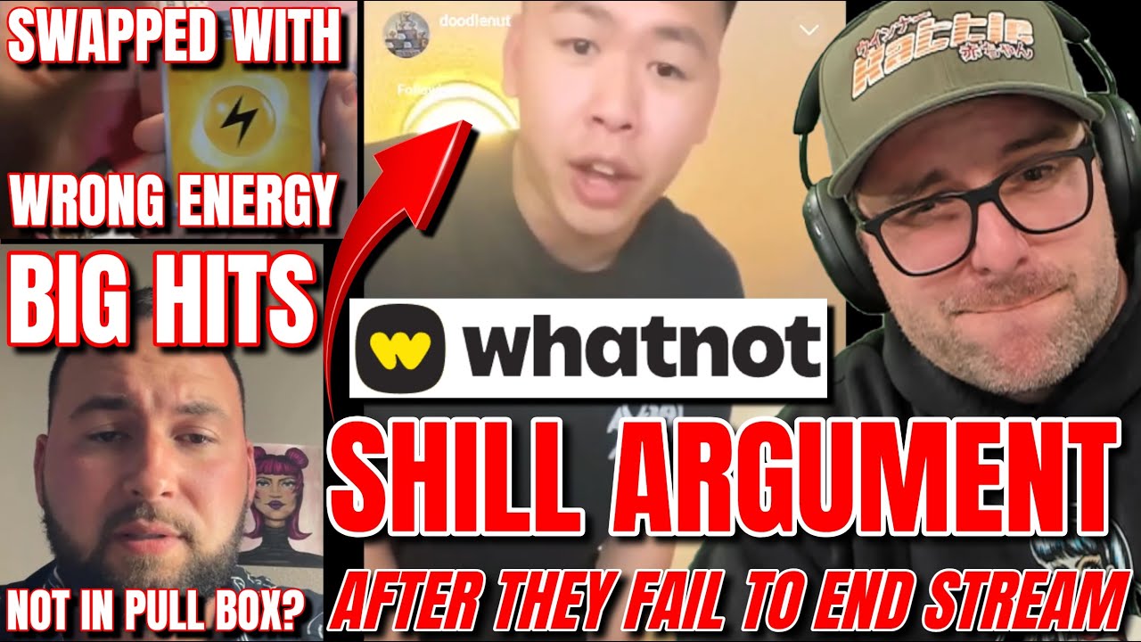 DUMB Whatnot Pokemon Card SCAMMERS Caught On Video