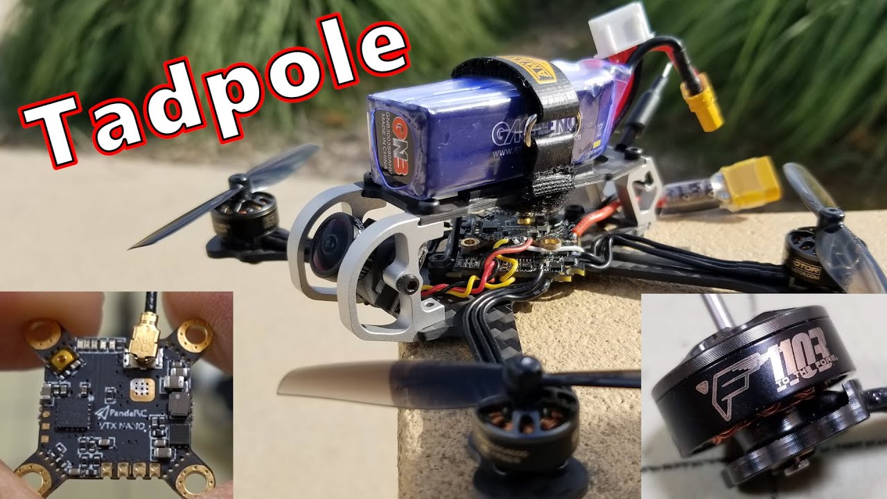 Armattan Tadpole / PandaRC Nano VTX / T-Motor 1103 🛠️