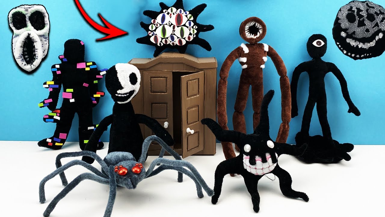Plush - Mega Compilation - Roblox DOORS Toy DIY! How To Make - Cool Crafts