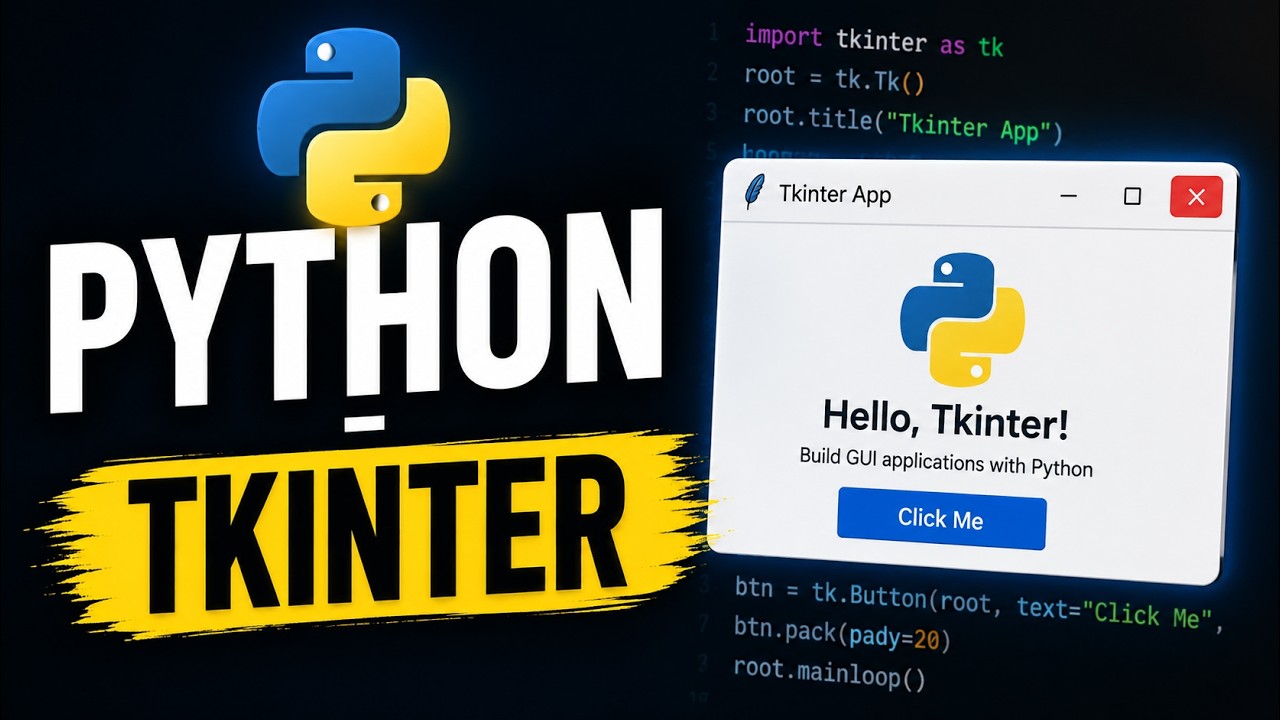 Python Tkinter - 7 - Line, Oval, Arc, Rectangle