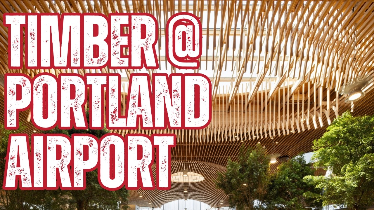 Wood Shapes PDX: Portland Airport’s Mass Timber Story