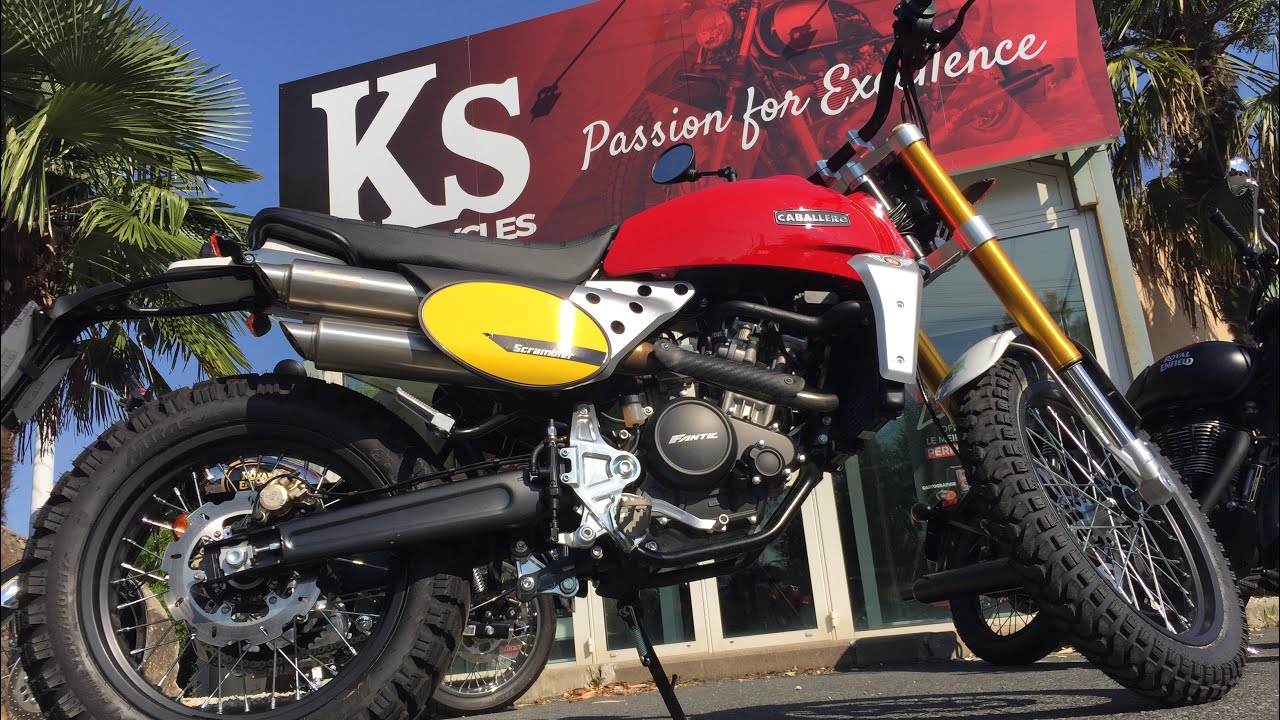 ESSAI FANTIC CABALLERO 125cc
