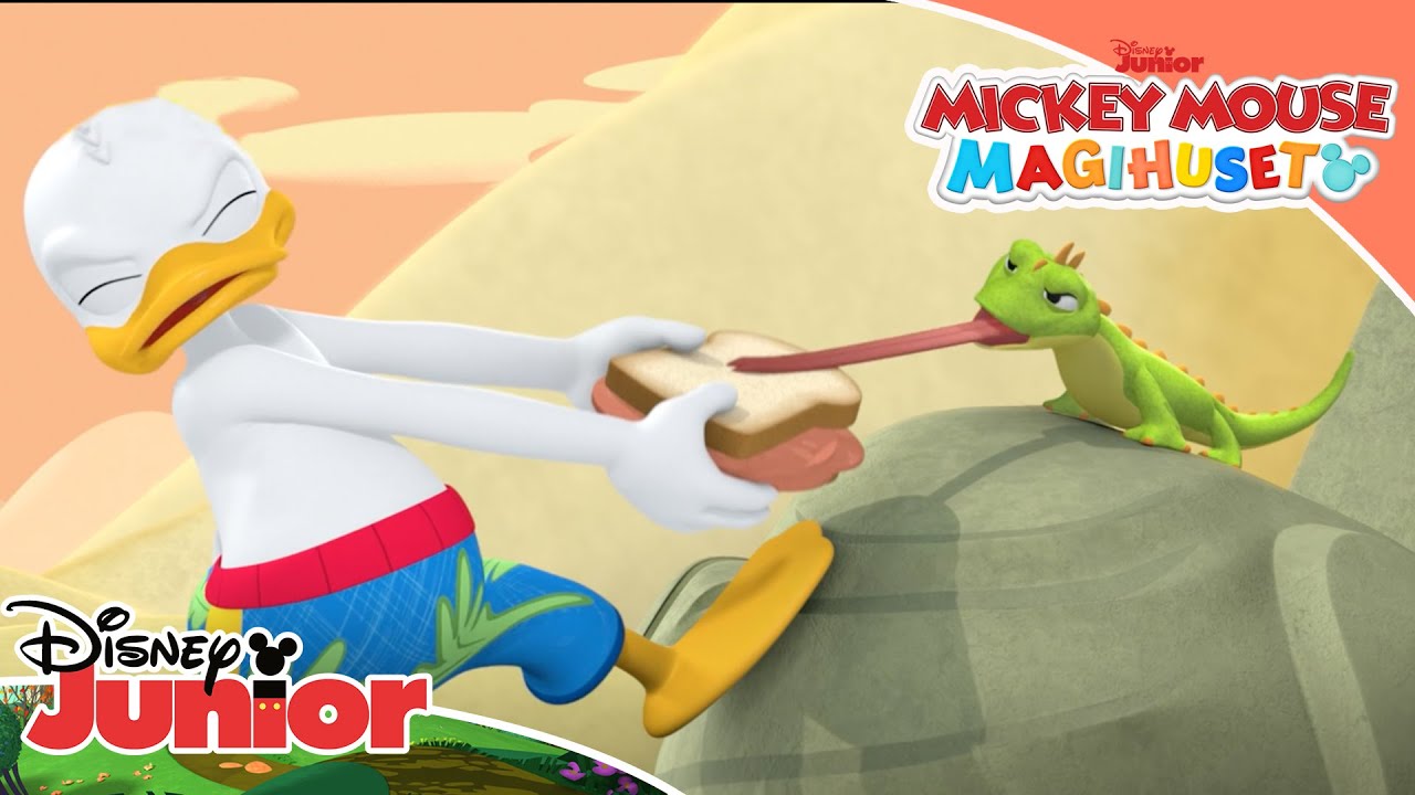 🤧 Munter er syg | Mickey Mouse Magihuset | Disney Junior Danmark