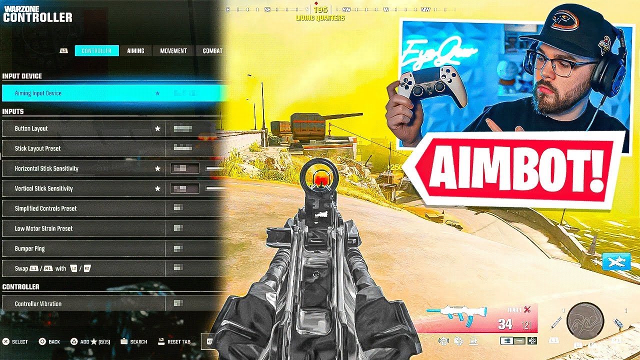 new *BEST* SETTINGS in SEASON 4! 🎮👑 (Best Controller Settings) - BO6 WARZONE