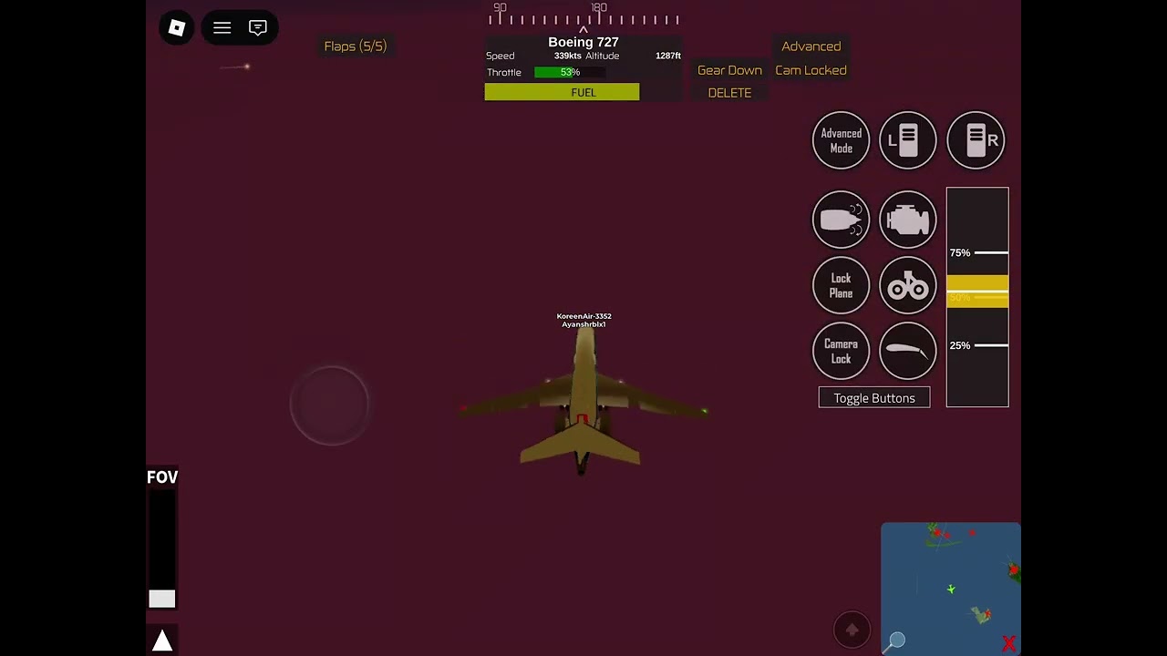 Flying every Boeing plane in ptfs Roblox | part 2 | VoidPlanes | 