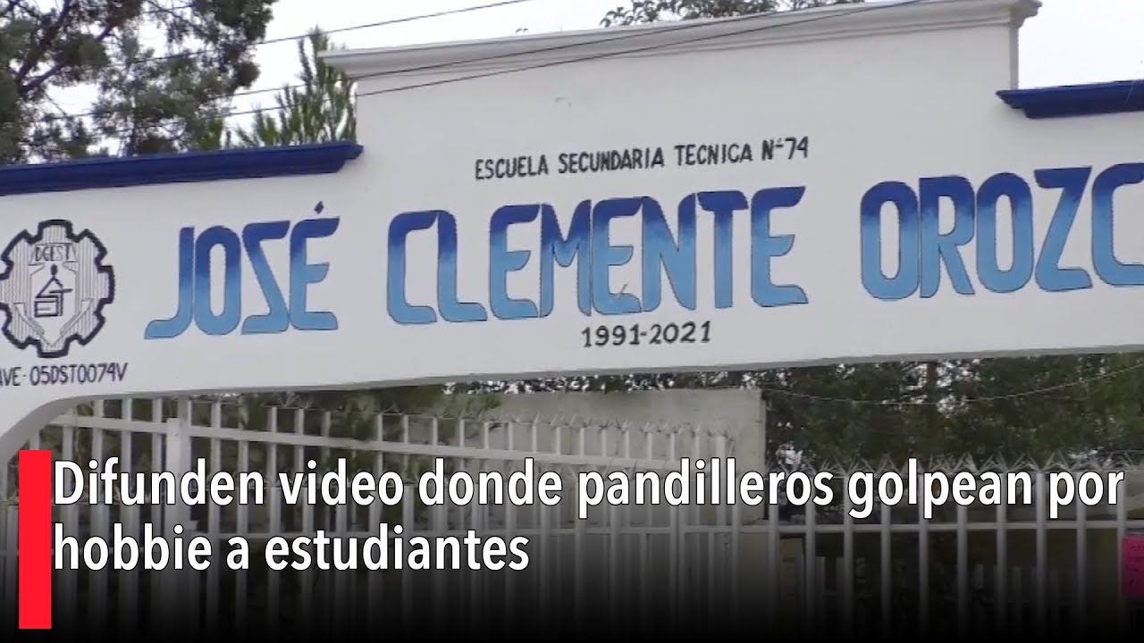 Difunden video donde pandilleros golpean por hobbie a estudiantes