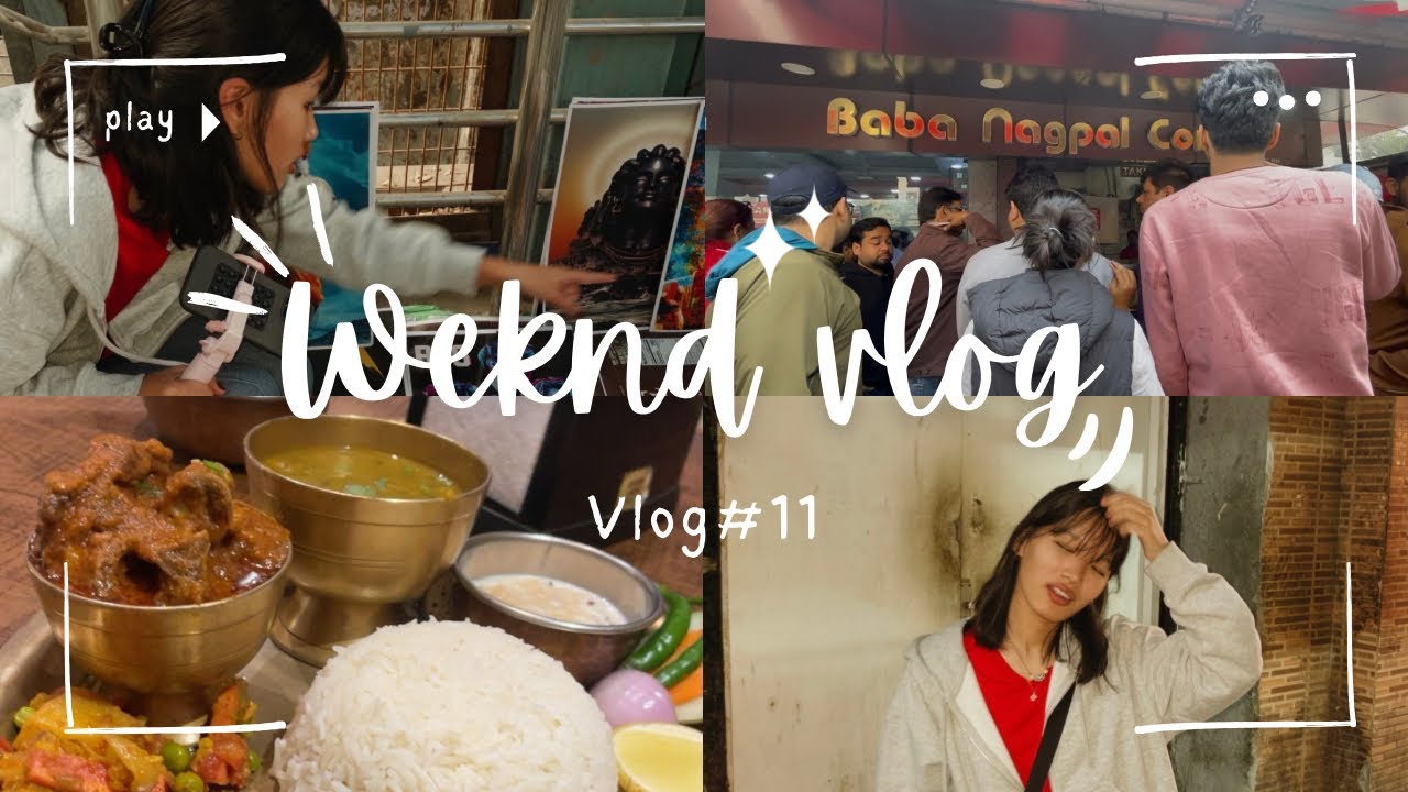 Vlog #11 | food compilation | look who came to meet me | weknd vlog | Delhi