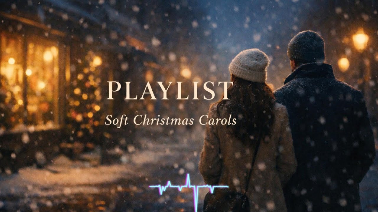 [playlist] Soft Christmas Carols 🎄 Calm Winter Playlist for Night
