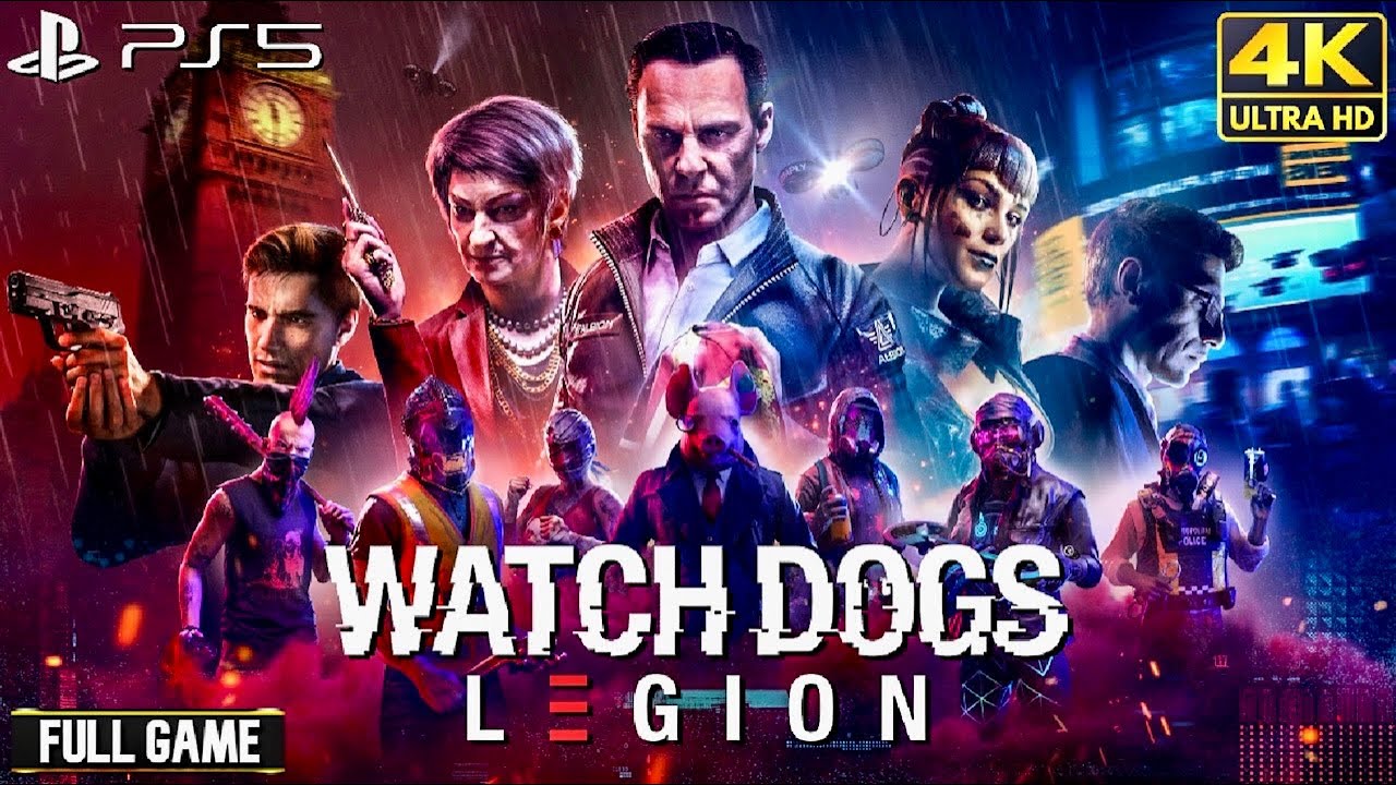 Watch Dogs: Legion - Full Game Walkthrough (PS5) 4K 60FPS