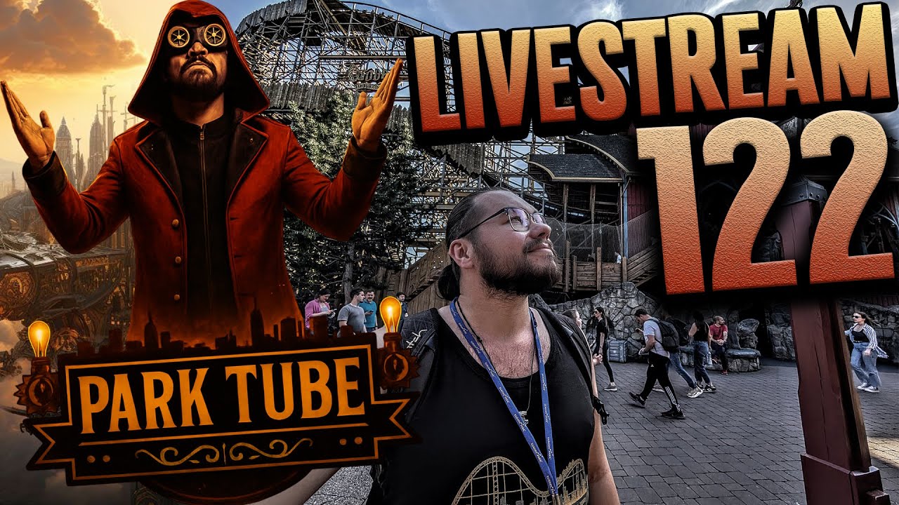 PARKTUBE LIVESTREAM Episode 122🎥🎢 |🎡 Freizeitparks & Co • Beginn 19 Uhr • 06.02.2026