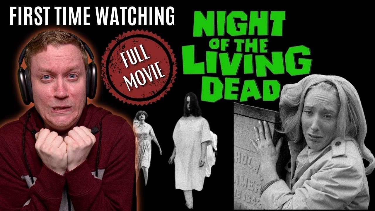 Night of the Living Dead (1968) FULL MOVIE REACTION | *First Time Watching* w/ Commentary