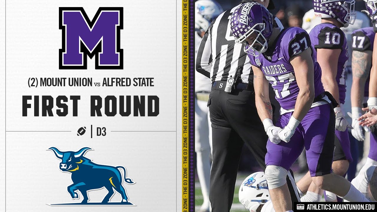 #2 Mount Union vs. Alfred State Highlights | D3 College Football 2023