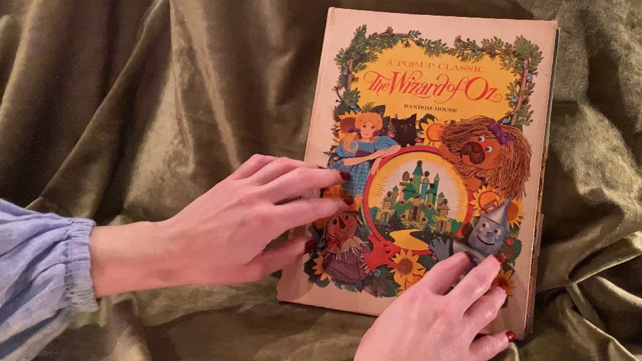 ASMR Vintage Wizard of Oz Pop Up Book Soft Spoken Reading