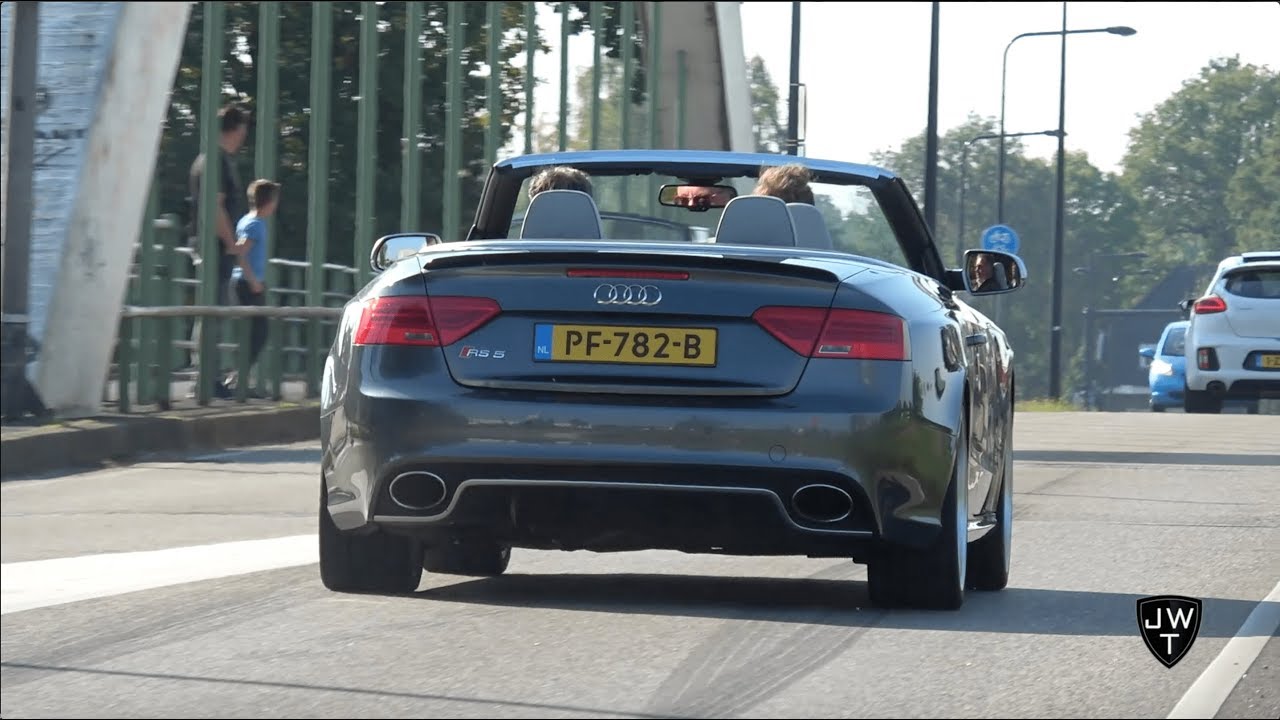 Audi RS5 Coupe & RS5 Cabriolet LOUD Sounds! Launch Controls, Accelerations & More!