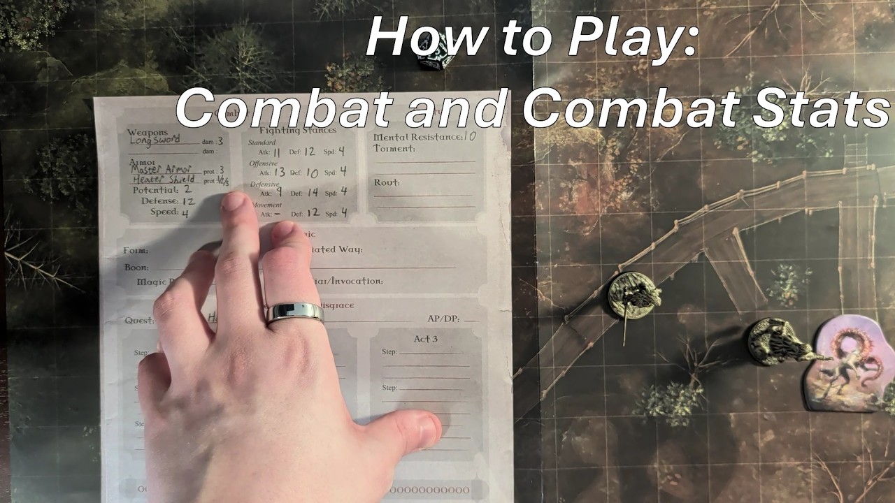 Combat and Combat Stats - How to Play Tainted Grail: Song of a Dying World