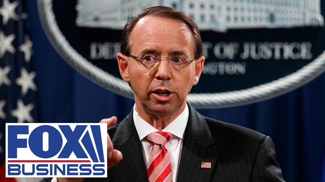 Rod Rosenstein testifies before Senate committee on Russia probe