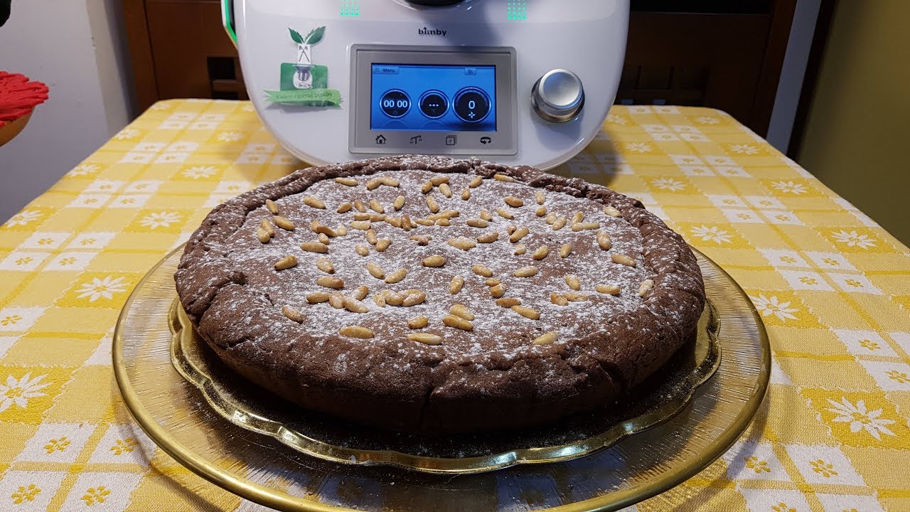 Torta della nonna al cacao bimby per TM5 e TM31