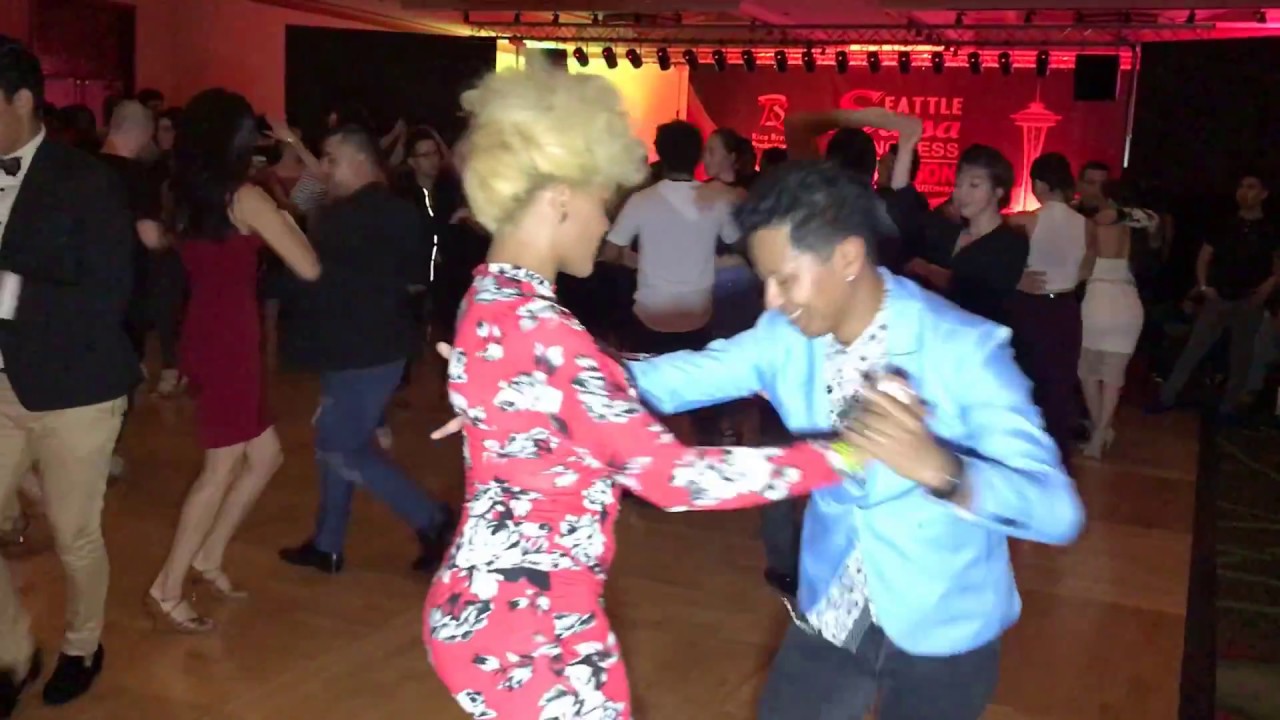 MARCO ROSAS & DELIA MADERA SALSA DANCE @ SEATTLE SALSA CONGRESS  2017