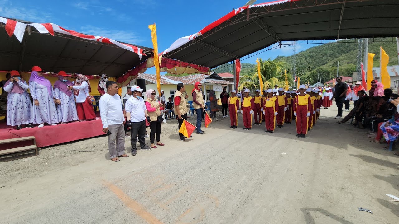 lomba gerak jalan tingkat kecamatan tilango
