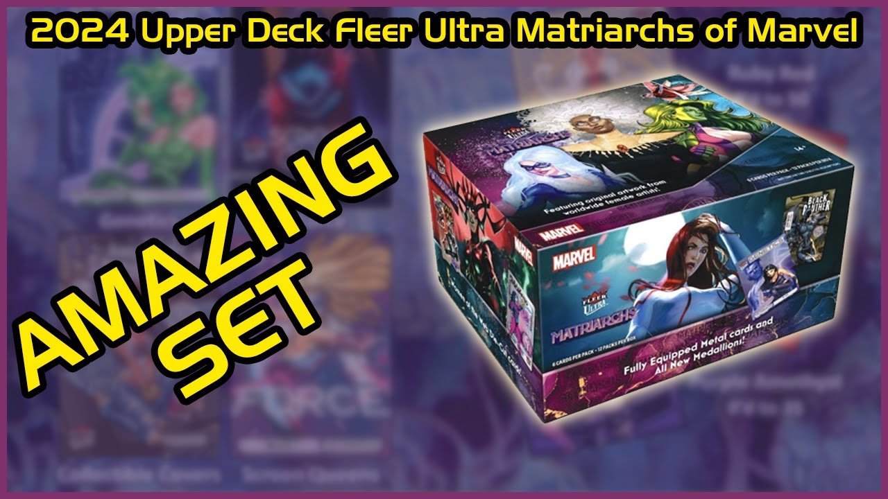 2024 Upper Deck Fleer Ultra Matriarchs of Marvel Hobby Box Opening