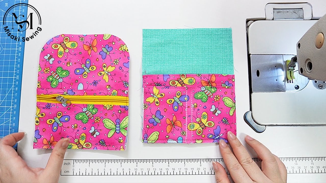 Gift Sewing Idea 💟 Cute Coin Purse And Card Wallet