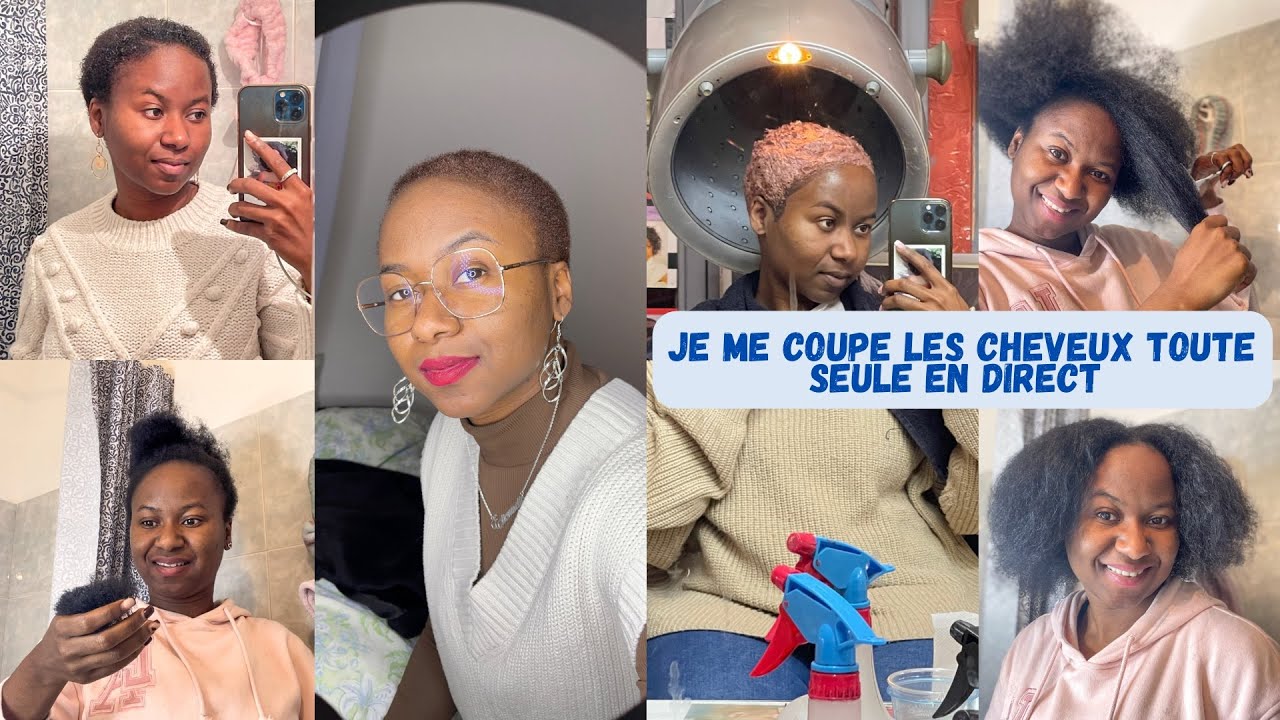 BIG CHOP : JE ME COUPE LES CHEVEUX TOUTE SEULE 😢