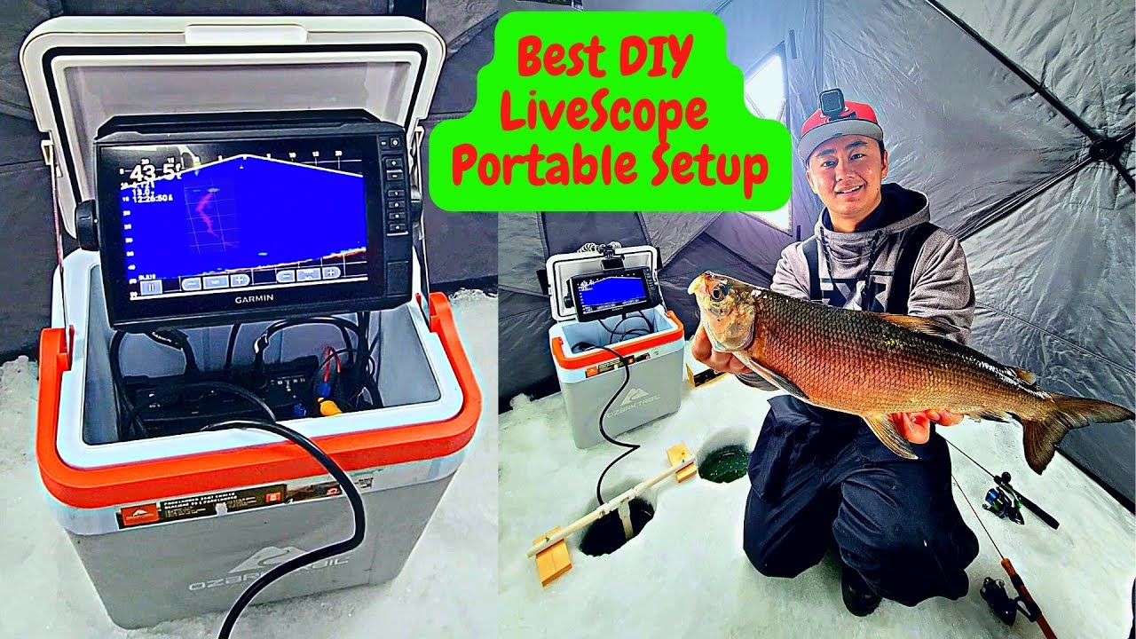 EASY DIY Portable Garmin Panoptix LiveScope Setup (Dancing with Ciscos)