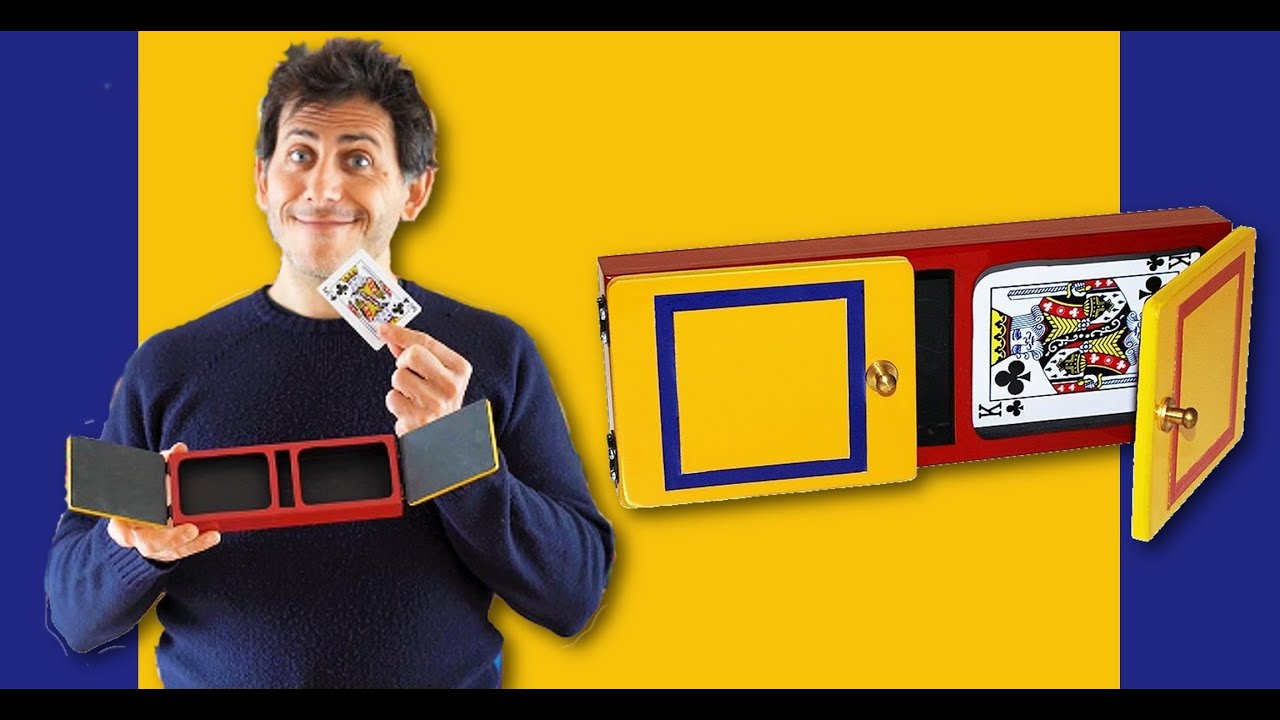 Comedy Sliding Card Box Difatta Magic Trick 'Sucker'