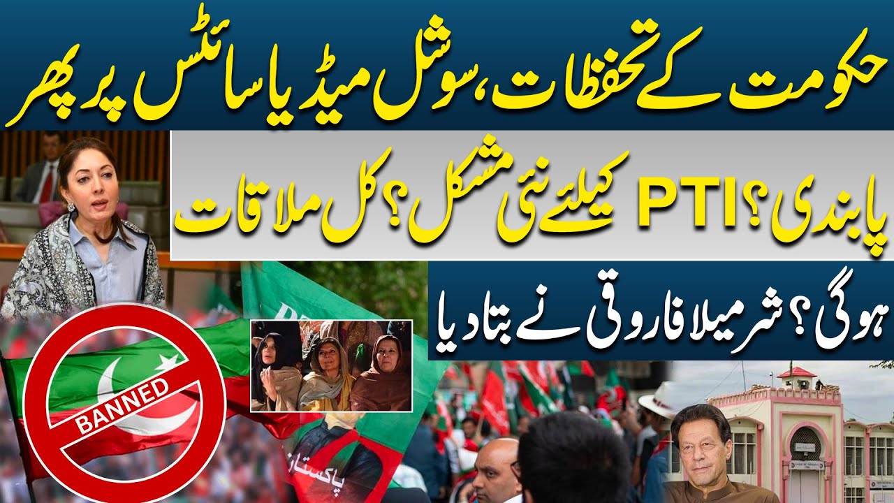 Government Concerns: Possible Social Media Ban and New Challenges for PTI | Pakistan News