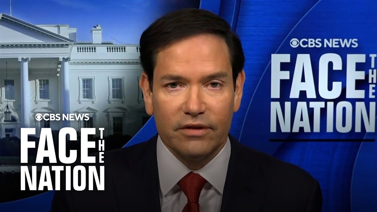 Rubio on U.S. blocking visitor visas from Gaza