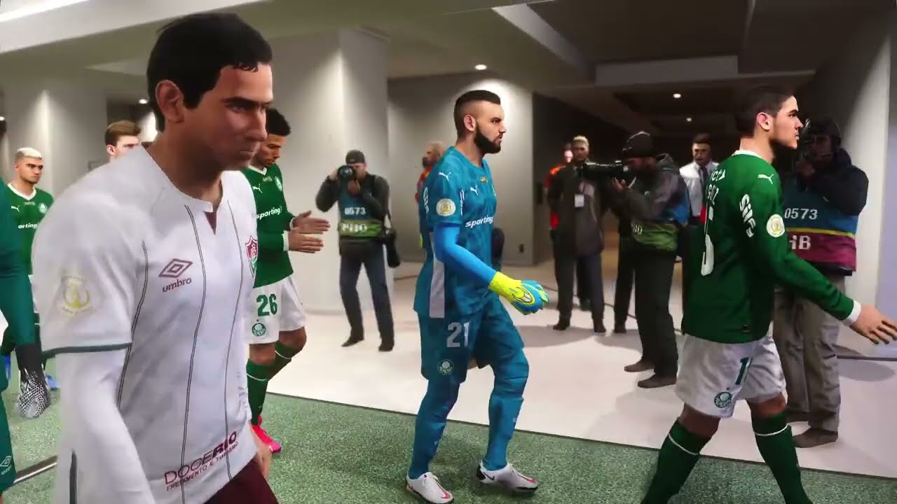 P4LM31R4S X FLUM1N3NS3- A0 V1V0 C0M 1M4G3NS- JOGO DE HOJE - PES 21 GAMEPLAY PS5
