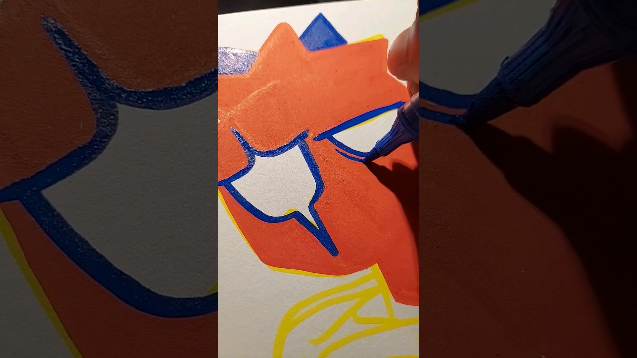 (Pom in progress) #artistoftiktok #popofcolor #umokayscorner #markerartist #markers #uhmokay3 #ocart