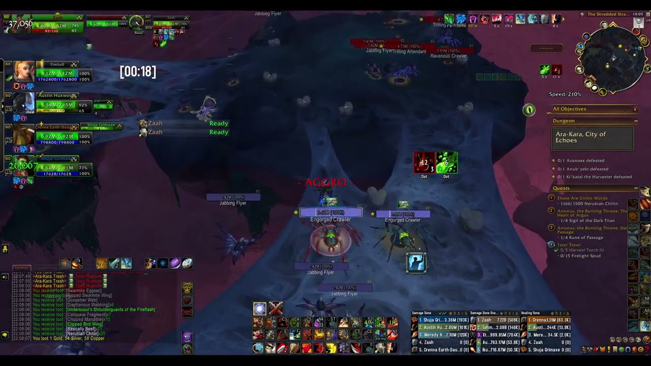 FASTEST Nerubian Chitin farm solo (50+ in 2 Minutes)